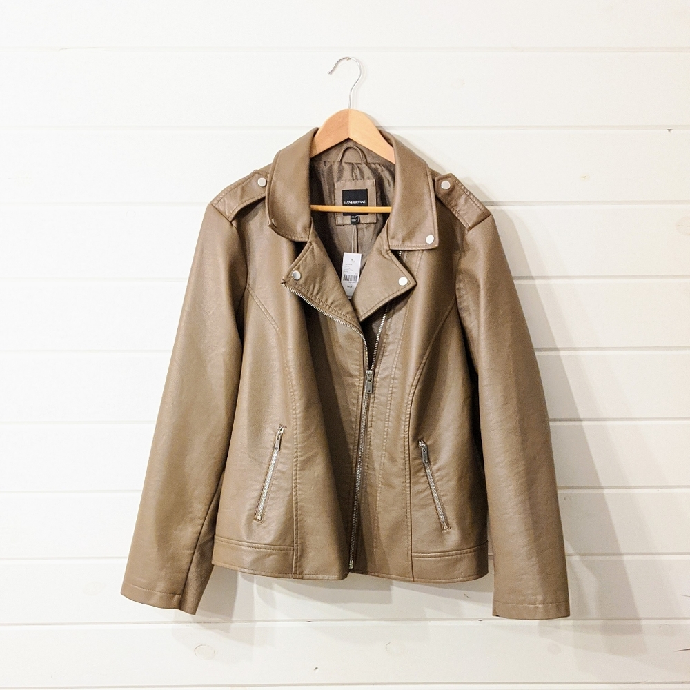 NWT Lane Bryant Moto Jacket 26/28